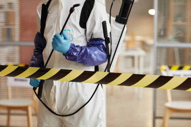 Professional Crime Scene Cleanup technician working in Clark, NJ